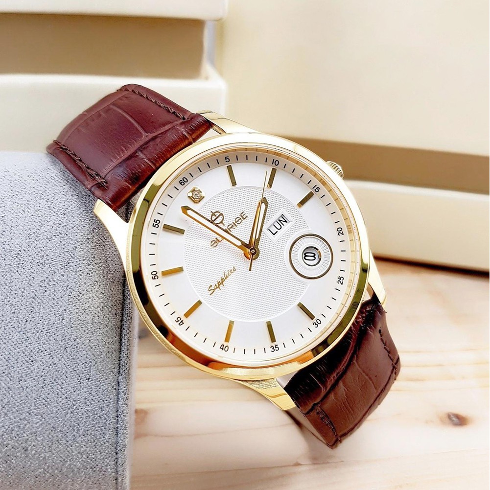 Đồng Hồ Nam Sunrise DM784SWA [ Chính Hãng Full Box ] Sapphire Chống Xước , Chống Nước | BigBuy360 - bigbuy360.vn