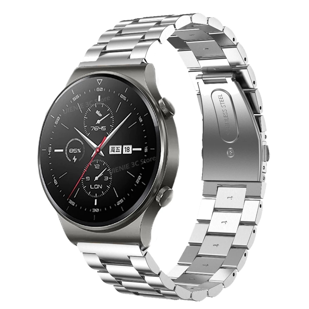 Dây đeo inox thích hợp cho đồng hồ thông minh Huawei Gt2 Pro / Honor Watch Gs Pro