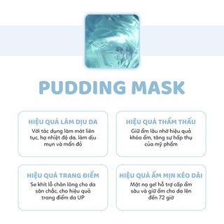 Mặt nạ cấp ẩm Be'Balance Pudding Mask Blue (1000ml)