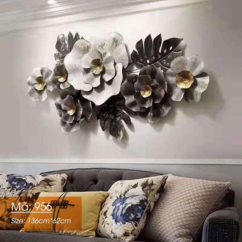Decor sắt 3D trang trí phòng khách Giá Sale SIÊU RẺ