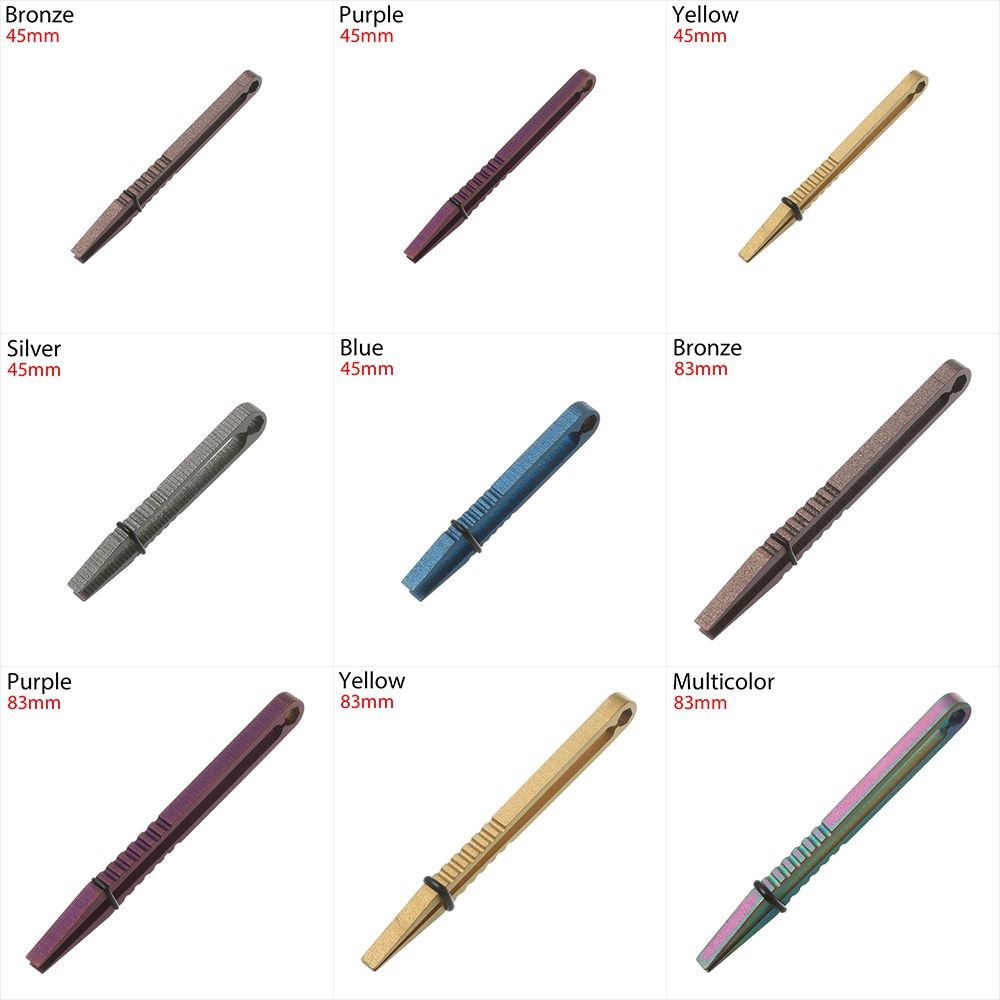 Nhíp gắp bằng titan 2 kích thước edc đa năng tiện lợi chất lượng cao