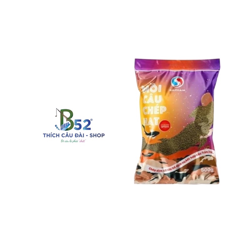 Mồi câu chép hạt sapham