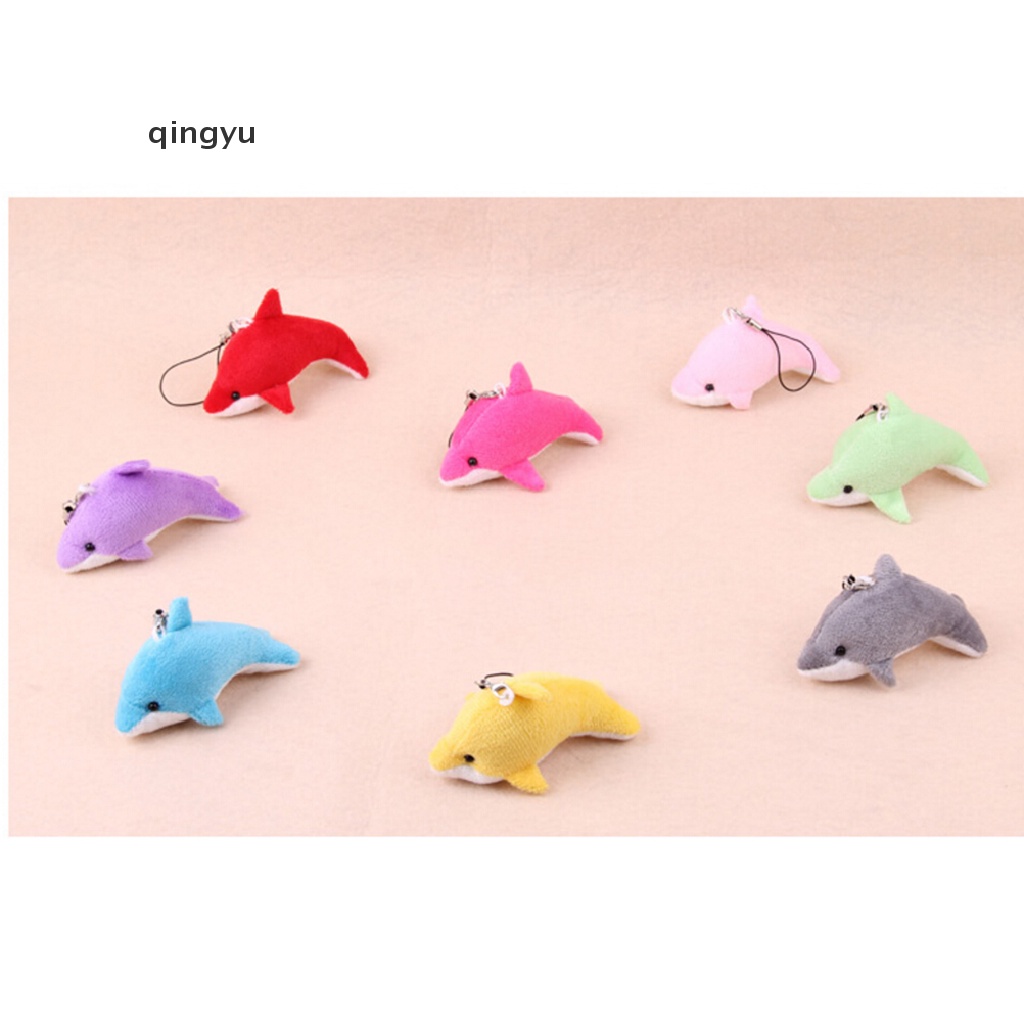 Set 2 Cá Heo Nhồi Bông 6CM Trang Trí Bó Hoa Cưới