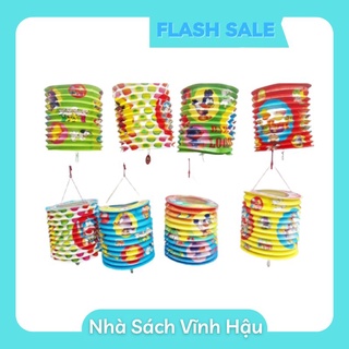 lồng đèn Trung Thu Giấy Mẫu Trụ Tròn