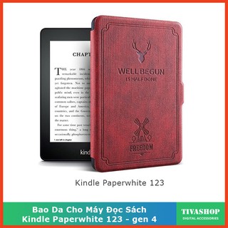 Bao da cho máy đọc sách Kindle Paperwhite 1234