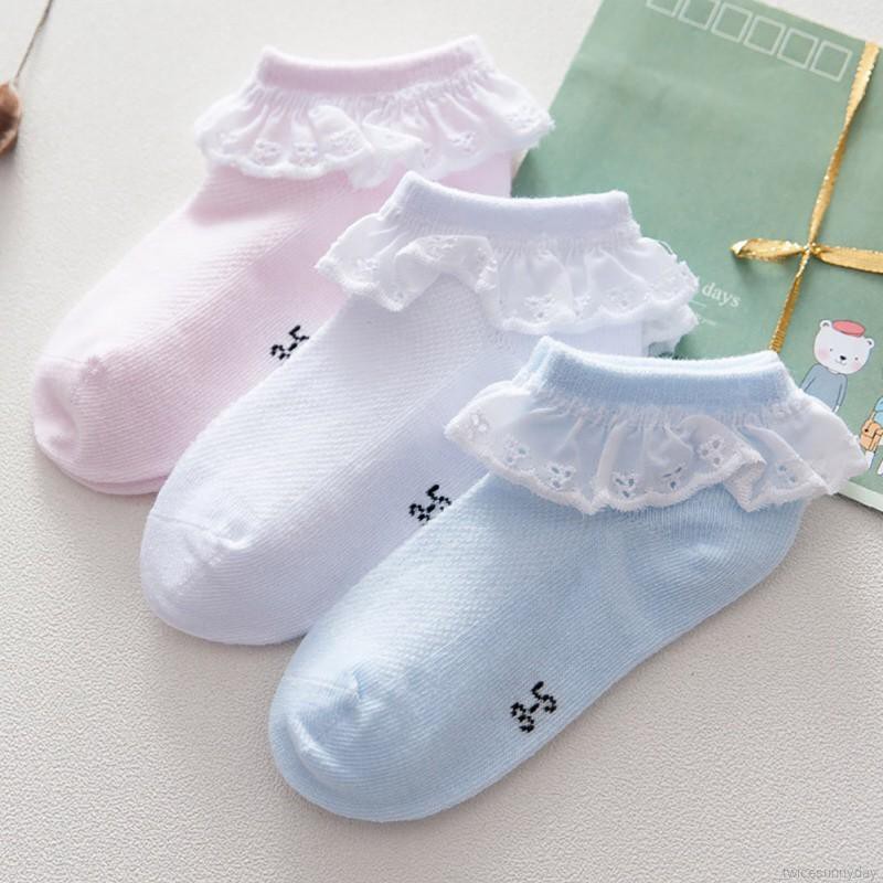 Tất lưới đính nơ đáng yêu cho bé gái