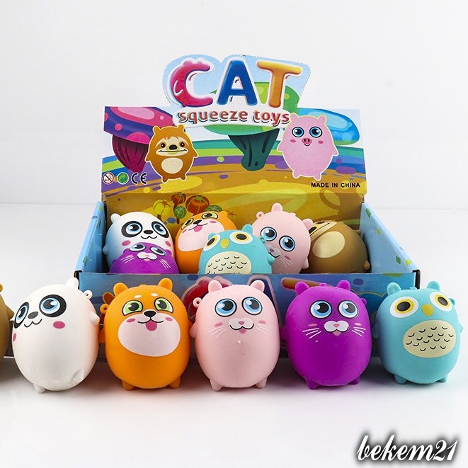 Squishy Mochi Thú Bóp Mềm Mịn Hình Thú NEW 2021 Con Gà Vàng Chim Cánh Cụt cực đáng yêu mochi slime