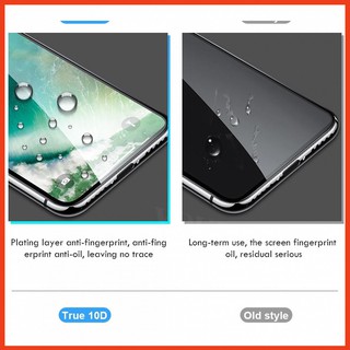 <> Kính cường toàn màn hình bo cạnh 10D cho iPhone 6 6s 7 8 9 6P 7P 8P X XR XS XSMax- phukiengiare638