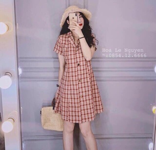 Váy kẻ caro