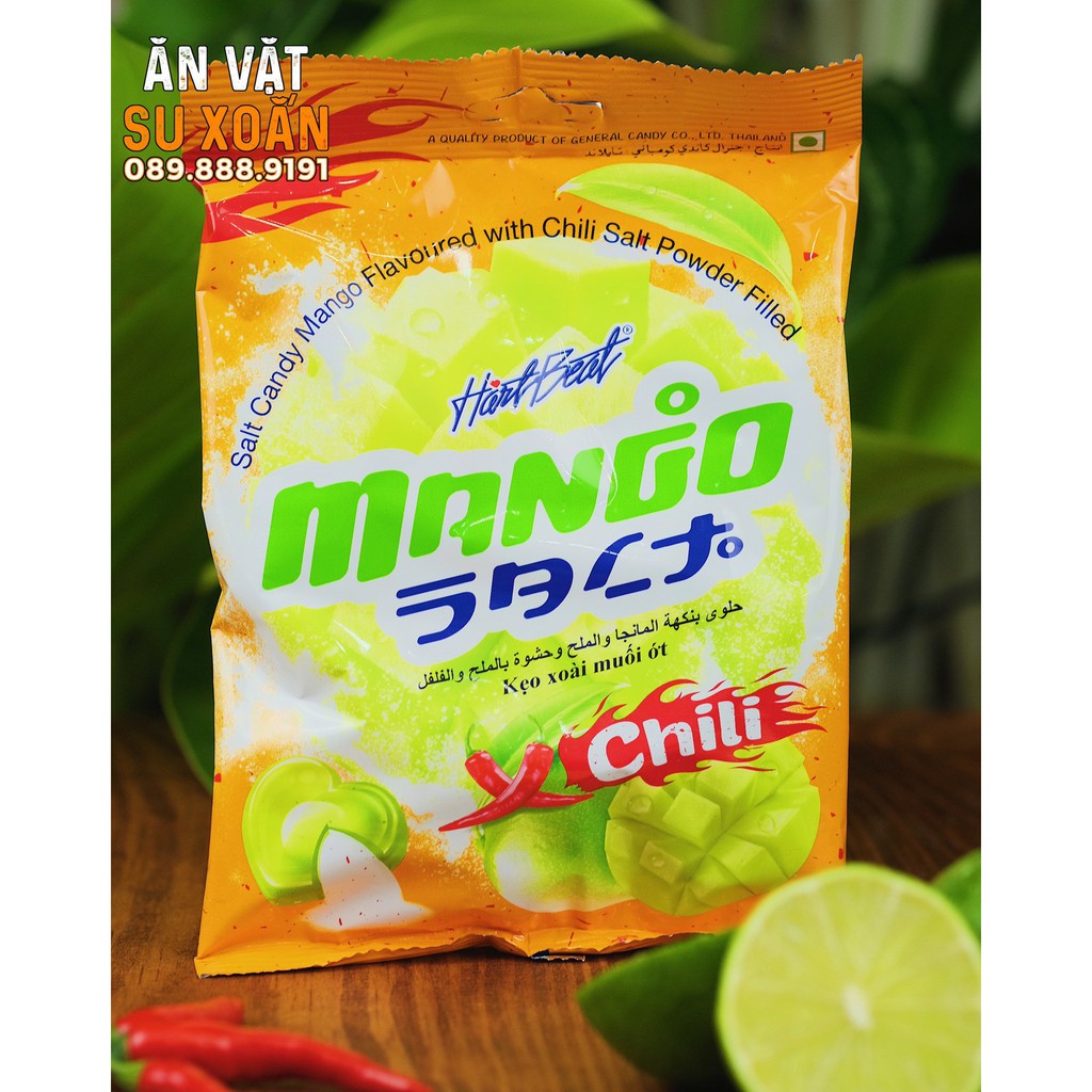 Kẹo thái lan Hartbeat 4 vị Ăn Vặt Su Xoắn