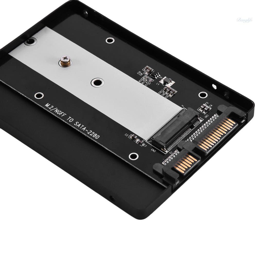 Bộ Chuyển Đổi S103-1N M.2 Ngff Sang Sata Iii M.2 Ngff Sang Sata Ssd 2242 / 2260 / 2280mm Ngff M.2 Ssd Đen | BigBuy360 - bigbuy360.vn