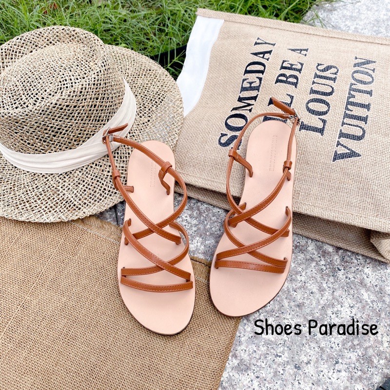 GIÀY SANDAL DÂY MẢNH Cá tính SANDAL NỮ SHOES PARADISE