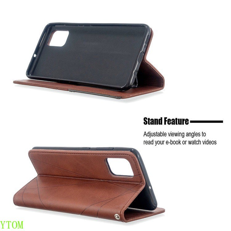 Bao Da Điện Thoại Nắp Lật Khóa Nam Châm Thời Trang Cho VIVO Y15S Y21 Y21S Y17 Y11 Y12 Y15 Y20 Y20i Y12S Y51 2020 V21E 4G 5G V21