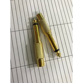 Đầu chuyển Jack 6.5ly ra lỗ bông sen RCA cái (Tốt)
