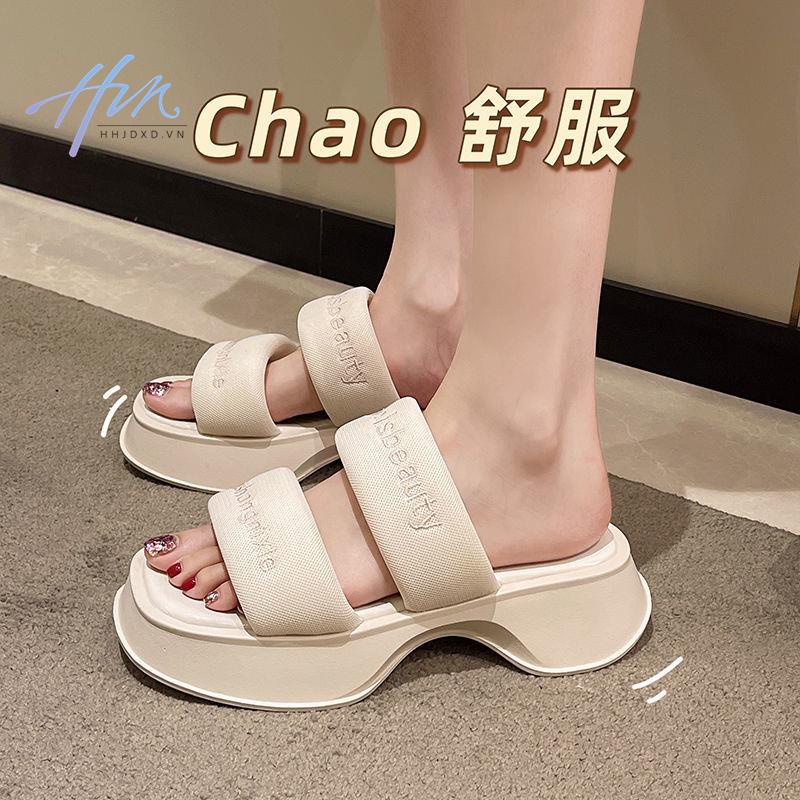 Dép Sandal Đế Dày Mềm Mại Thời Trang Mùa Hè Dành Cho Nữ 2022