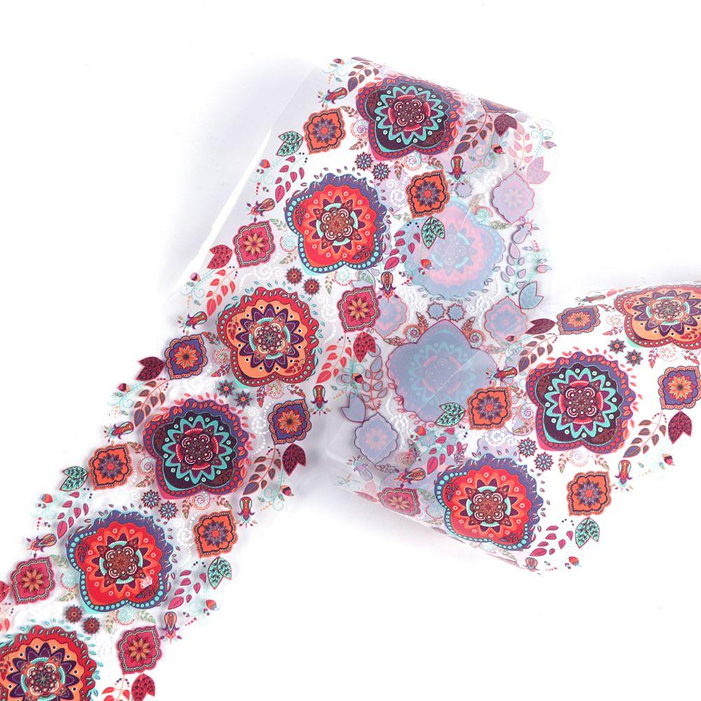 Miếng Dán Trang Trí Móng Tay Màu Sắc Kẹo Ngọt Họa Tiết Da Báo Thời Trang