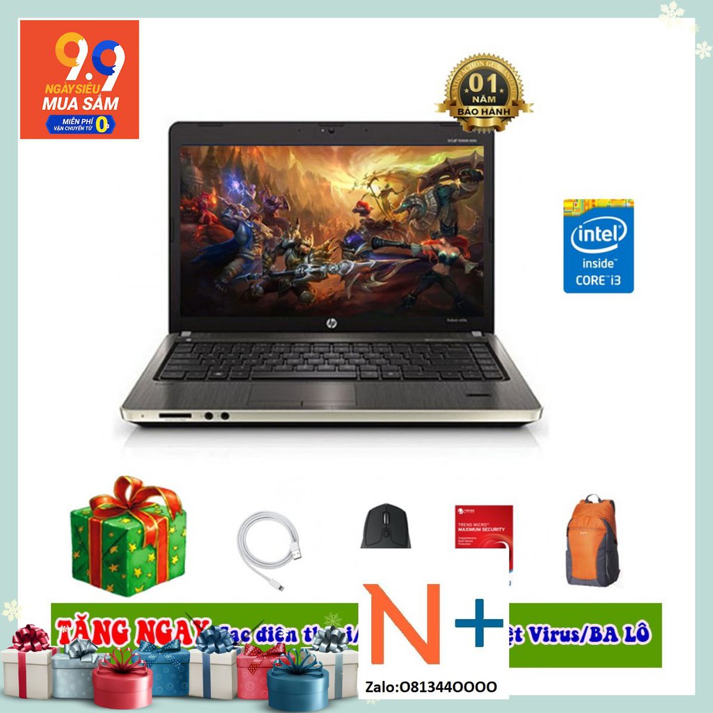 HPPROBOOK 4230S (INTEL CORE I3-2310M 2.1GHZ, 4GB RAM, 500GB HDD, VGA INTEL HD GRAPHICS, 12.1 INCH, P