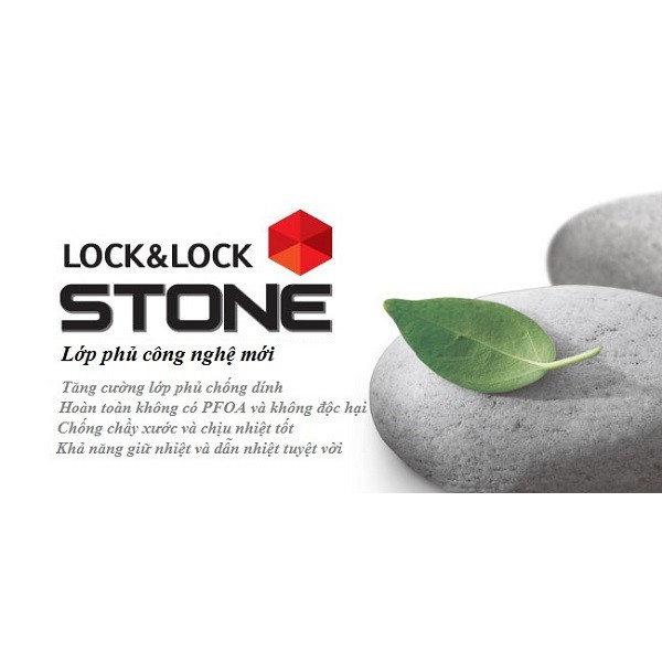 Nồi Đá Cao Cấp Lock&Lock Stone LCA6202D-IH 20cm Dùng Bếp Từ