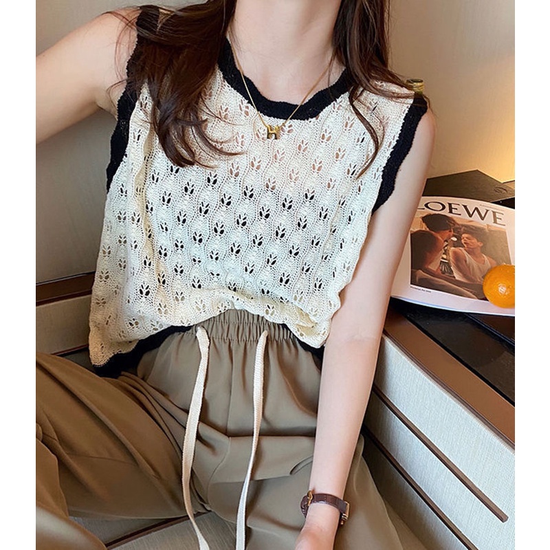 Áo kiểu IELGY chống nắng ngắn lưng phong cách ngọt ngào dành cho nữ