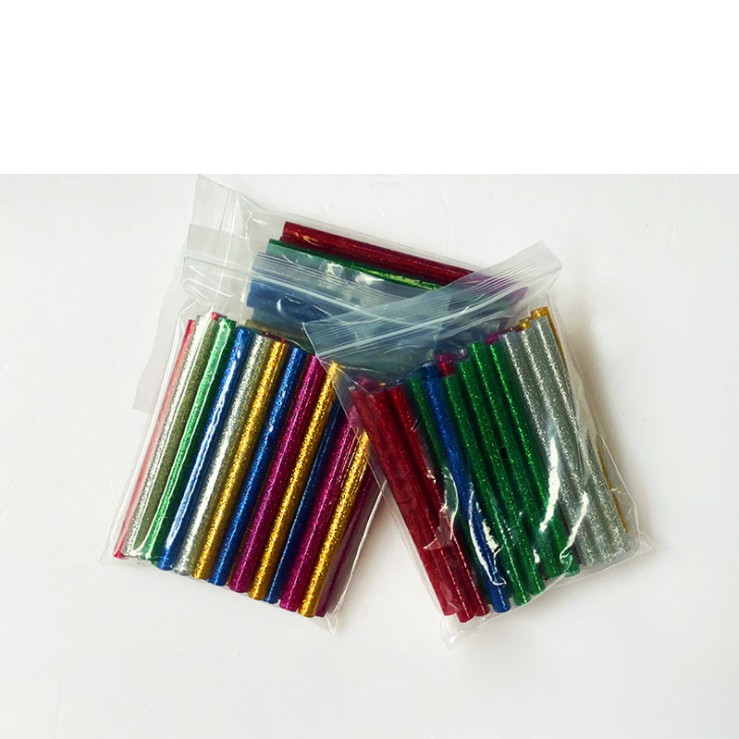 Que keo silicon NHIỀU MÀU nóng chảy tiện dụng