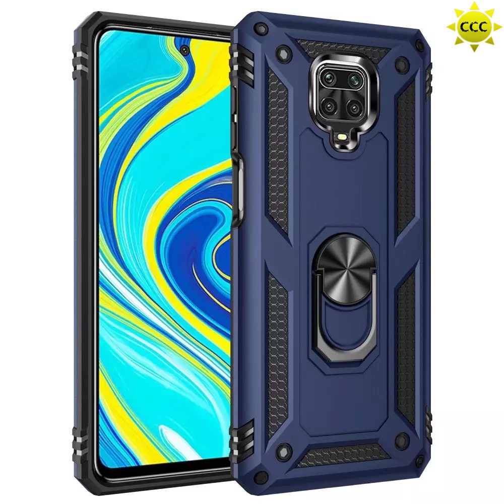 Ốp điện thoại chống sốc có vòng đỡ cho Xiaomi Redmi Note 9s 9 Note 9 Pro Max