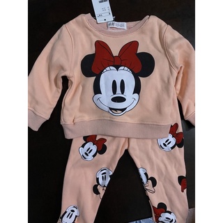 Sét Bộ mickey nỉ bông  cho bé gái