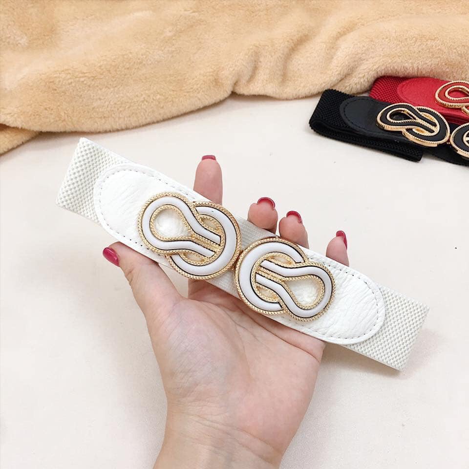 Thắt lưng nữ dây nịt nữ cho váy đầm họa tiết