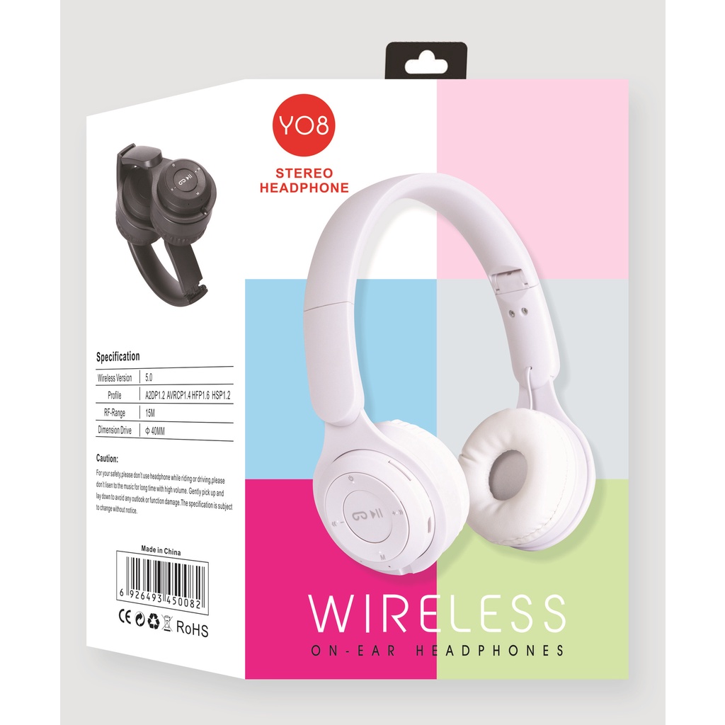 Tai Nghe Chụp Kết Nối Bluetooth 5.0 Có Micro - Thiết Kế Thể Thao Và Phụ Kiện