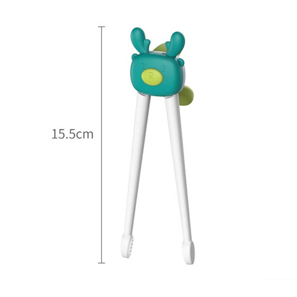 MIQUEL Training Chopsticks Reusable Safety Cartoon Pattern Angel Children Practice Chopsticks Baby Eating Chopsticks