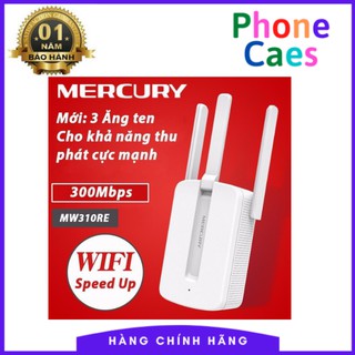Bộ kích sóng wifi ,bộ kích sóng wifi mercury repeater mw310re 3 anten cực mạnh