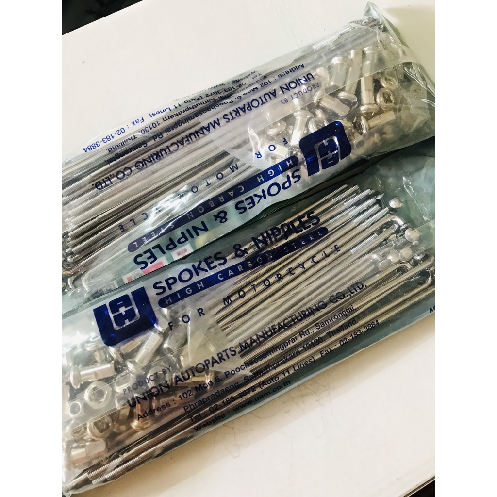 Căm SAU MẠ CHROME PLATING MIU 1.60  Xe HONDA DREAM/ WAVE ALPHA, RS110/ FU -100CC hàng Thai Lan nhập khẩu chất lượng