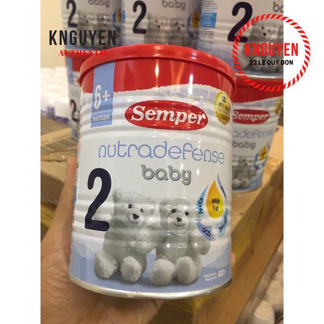 Sữa SEMPER NGA 400gr đủ số 1, số 2 hàng AIR nội địa(KO TÁO BÓN)