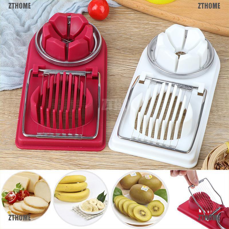 ZTHOME Hot Sale Cooking Tools 2in1 Cut Multifunction Kitchen Egg Slicer Sectione Cutter