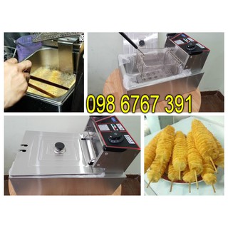 Bếp chiên, Bếp chiên nhúng điện, Bếp chiên gà khoai tây, Nồi chiên đơn chạy điện
