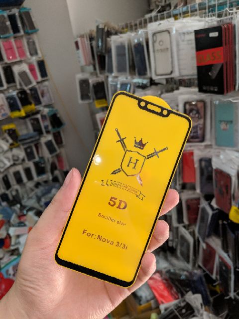 Cường lực cho Huawei Nova 3i / Nova 3 FREESHIP Từ 50k Full màn Full keo viền mỏng ôm màn 2.5D siêu đẹp