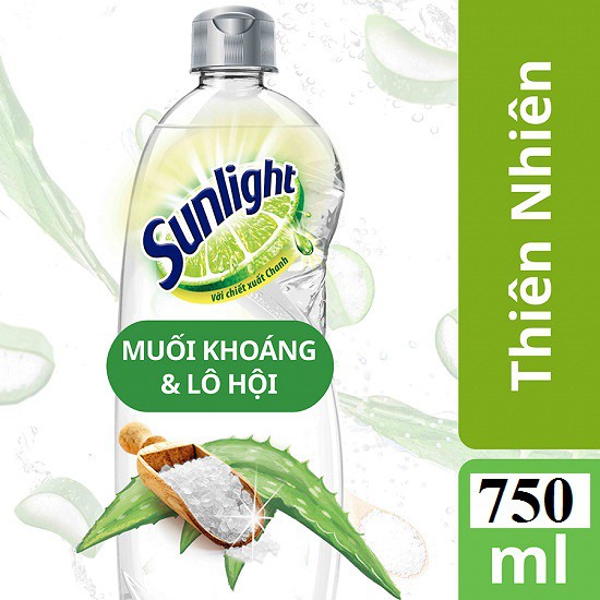 Nước rửa chén Sunlight EXTRA thiên nhiên 750g