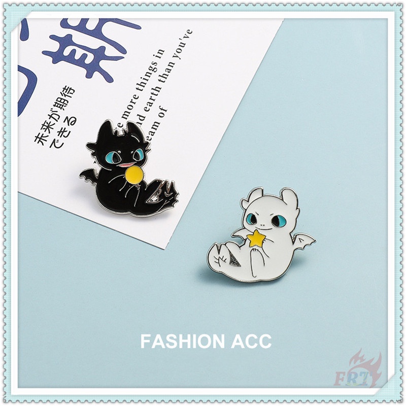★ Khuy Cài Hình Rồng Bản 02 Phim Bí Kíp Luyện Rồng ★ 1 Huy Hiệu Gài Áo Họa Tiết Hoạt Hình Sáng Tạo