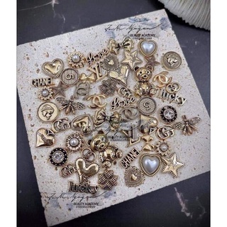 Set charm đồng gắn móng,Charm nail hàn thương hiệu