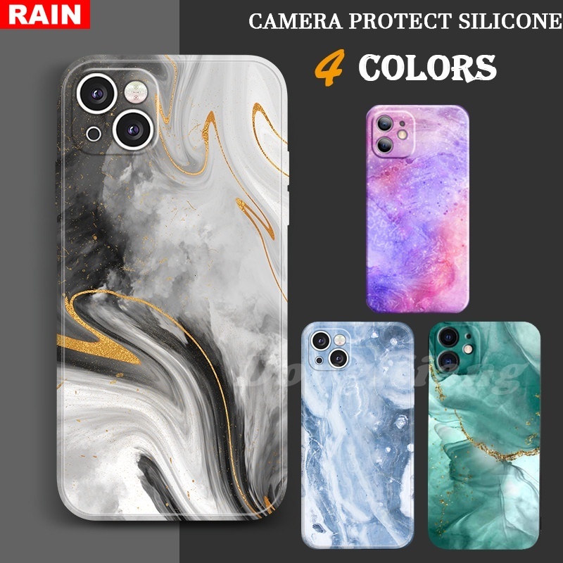 Ốp điện thoại silicon vuông chống sốc cho Realme C25 C25S RealmeC15 C12 Realme5 5i 6i C3 C1 RealmeC2 Narzo20 Narzo 30A