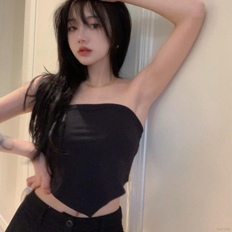 Áo yếm hở lưng màu trơn cho nữ