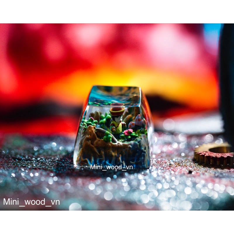Nút bàn phím cơ Halloween.Keycap resin Halloween.Keycap artisan