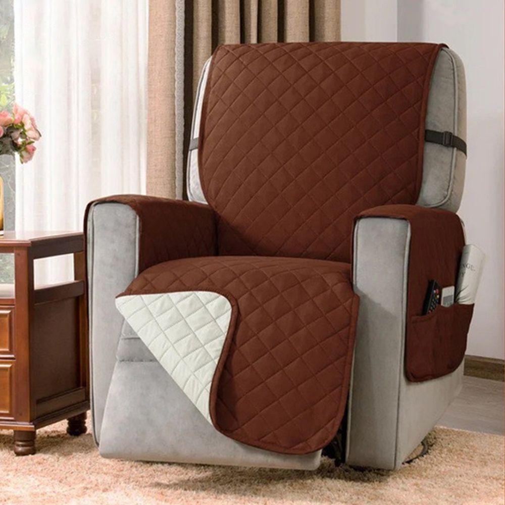 CONOPERY Thảm Lót Ghế Sofa Mềm Mại Có Túi Bên Tiện Dụng