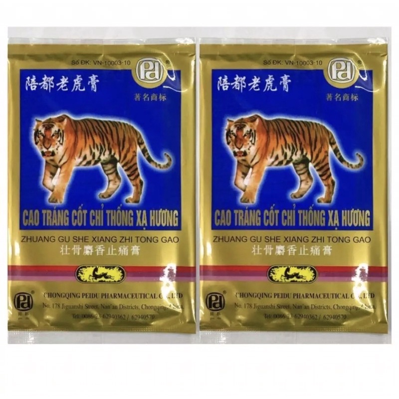 Miếng Dán Con Cọp-Cao Dán Con Cọp
