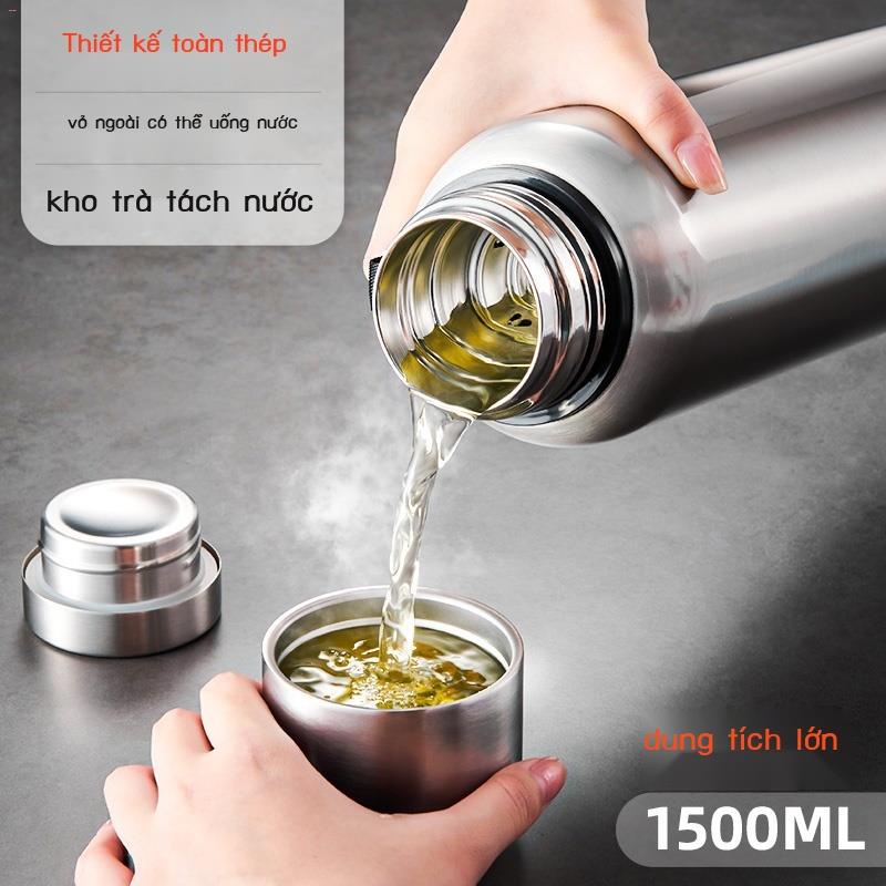 316 tất cả bằng thép không gỉ cách nhiệt ấm đun nước ngoài trời xe du lịch di động cốc dung tích lớn