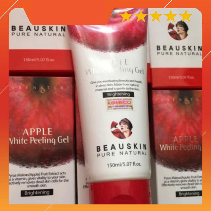 HÀNG CHÍNH HÃNG TẨY da chết Beauskin Apple White Peeling Gel thế hệ mới