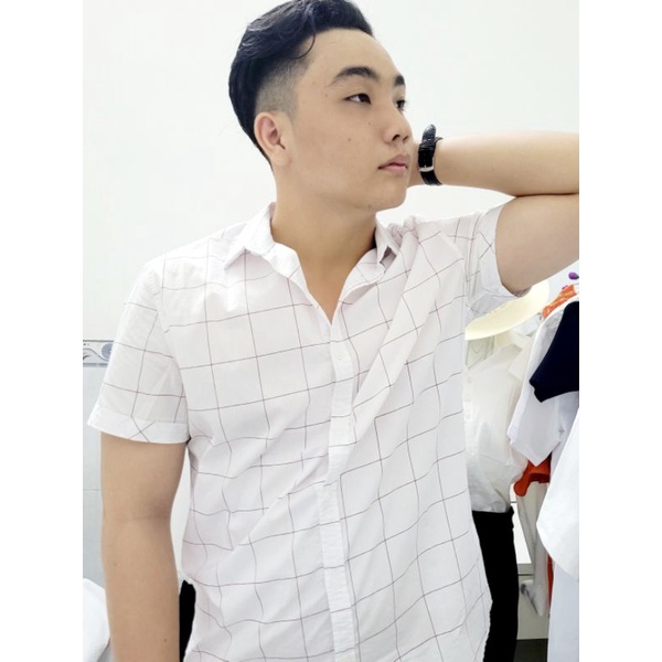 sơ mi ngắn tay nam ,xô lua hàng quảng châu tồn kho đả sử lí
