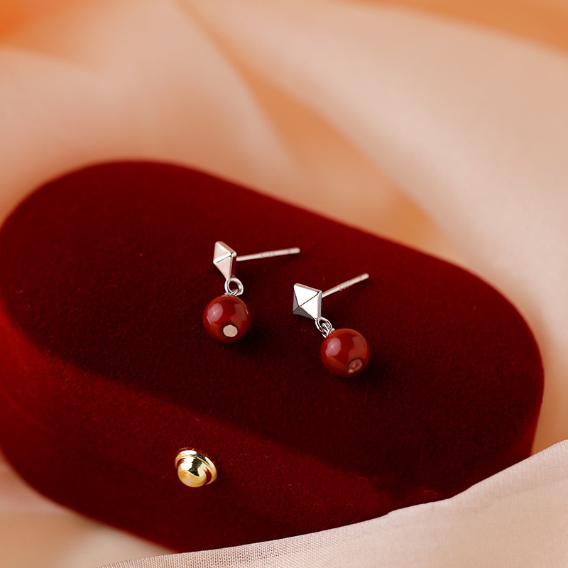 Bông Tai Mạ Bạc 925 Thiết Kế Xinh Xắn Cho Nữ