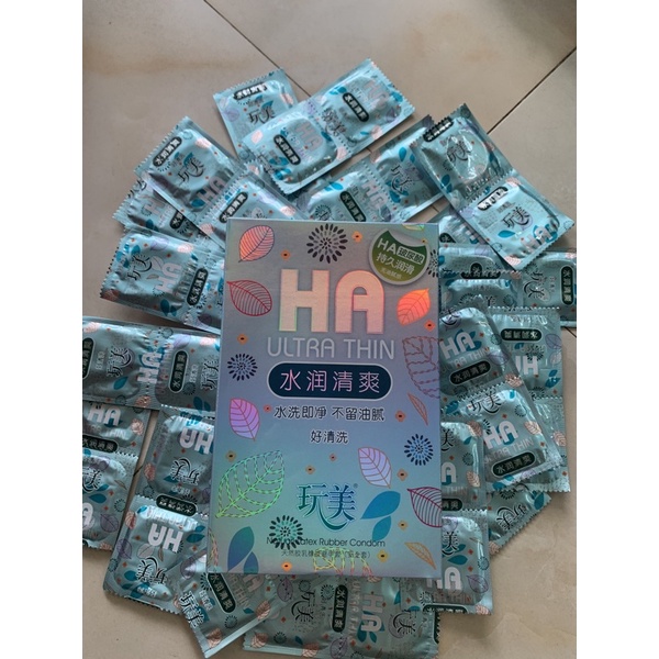 Bao cao su trung quốc ,bcs HA siêu mỏng, siêu dai hộp 100cái