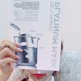 Returning Platinum Mask - Mặt nạ thần thánh✨
