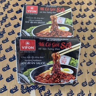 Mì xào tương đen/ bò sa tế Vifon 90g
